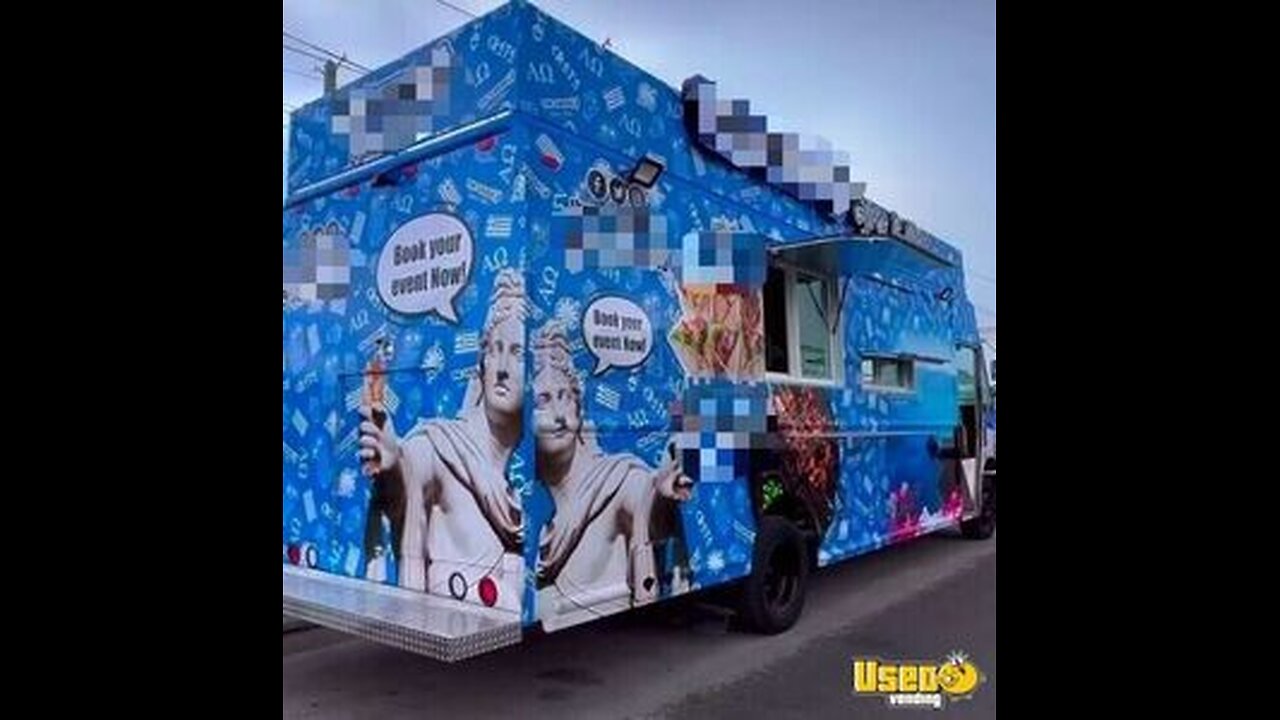 2007 26' Freightliner Gyro Food Truck with 2024 Kitchen Build-Out for Sale in New York!