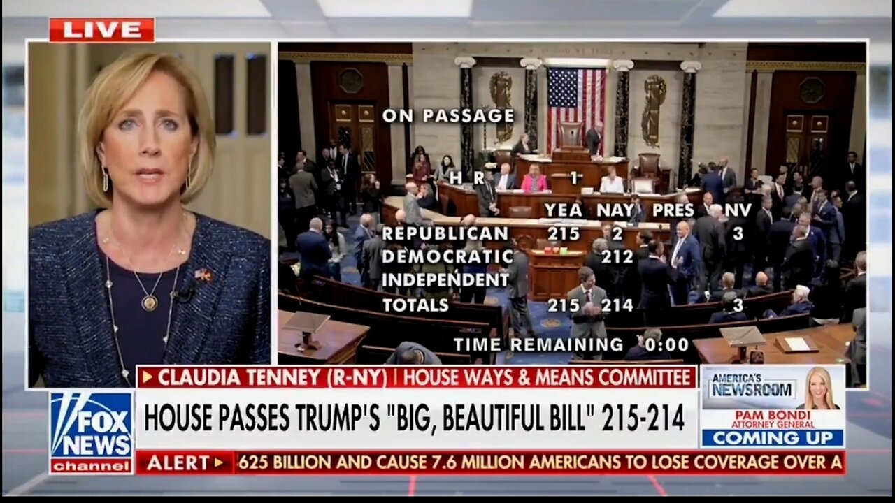 Rep Tenney: Big Beautiful Bill Is A Once In A Lifetime Opportunity