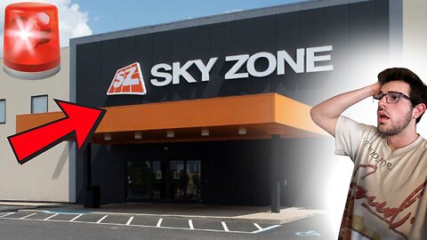 Setting The Alarm off At Sky Zone!