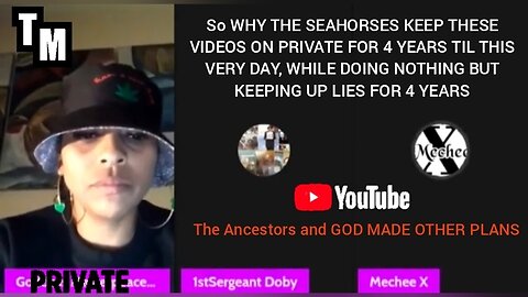 These LAMES kept ALL these videos on PRIVATE for 4YEARS, but WHY? YOUTUBE, GOD had OTHER PLANS!