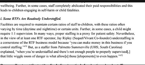 This is what your report should say