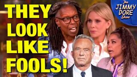 The View SCHOOLED By RFK’s Wife Cheryl Hines!