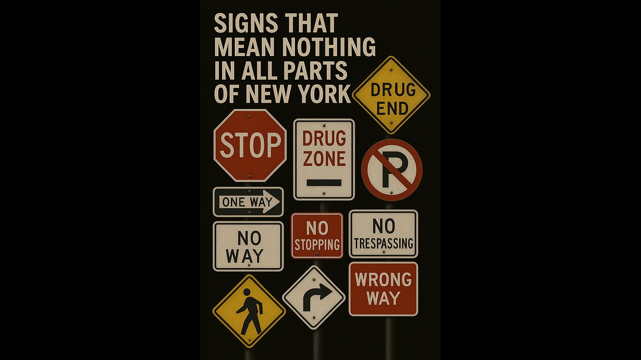 Signs that mean nothing in New York