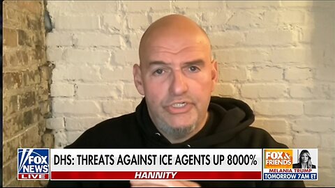 Sen John Fetterman Calls Out Dems: They Lied About A Closed Border