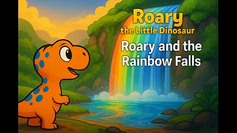 THE DAILYYY STORIES | Roary the Little Dinosaur | Episode 5 | Roary and the Rainbow Falls