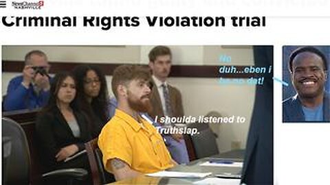 Ryan McCann, Jew Puppet, Or Really Headed To Ass Rape Prison?
