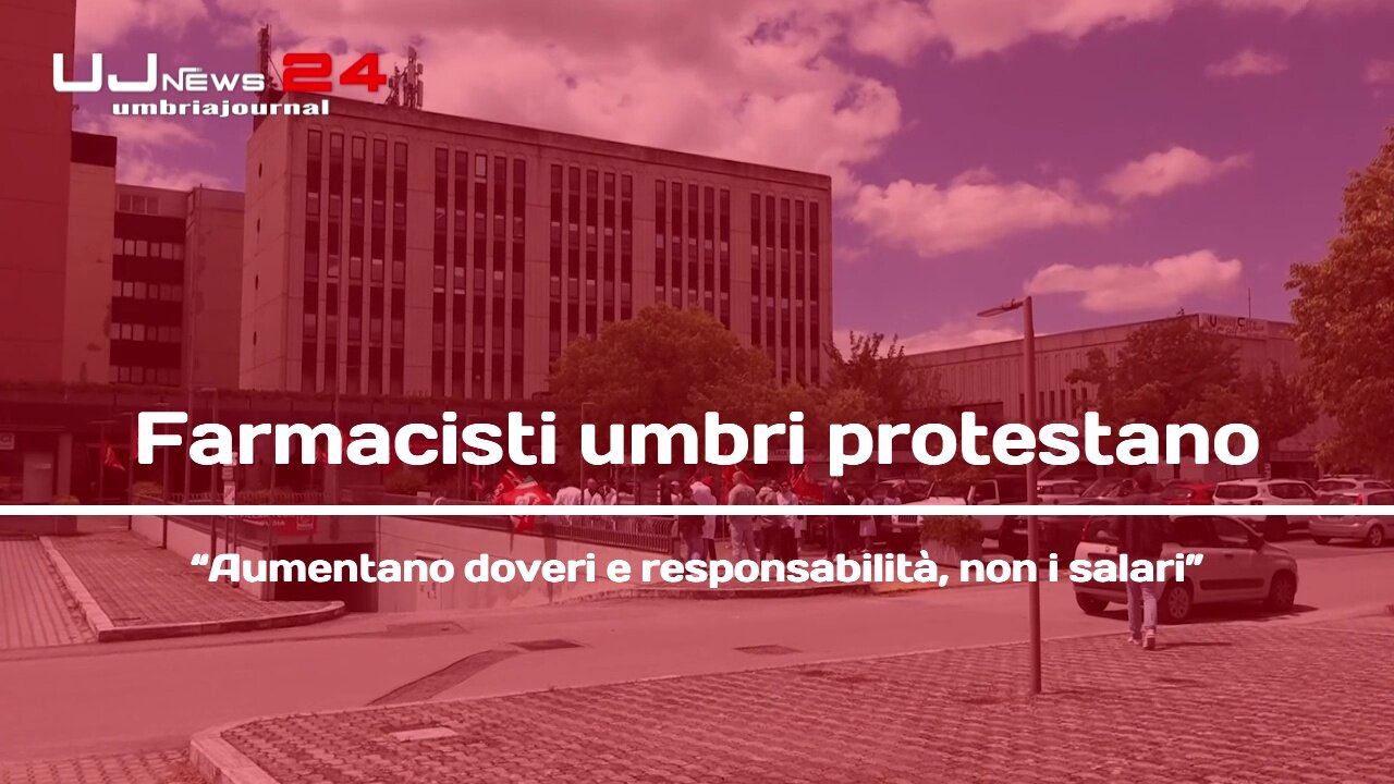 Farmacisti umbri protestano “Aumentano doveri e responsabilità, non i salari”