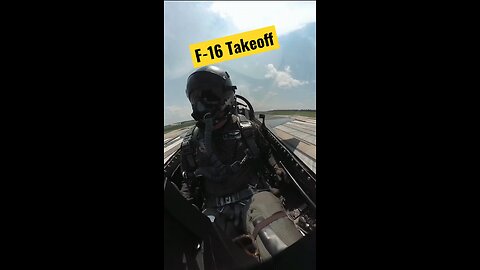 F16 take off