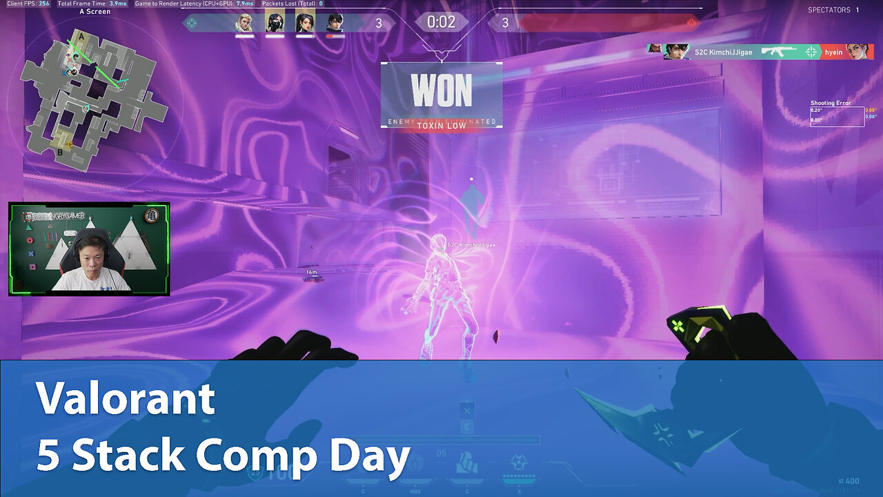 5 Stack Comp Day | Competitive 2W-1L | Valorant