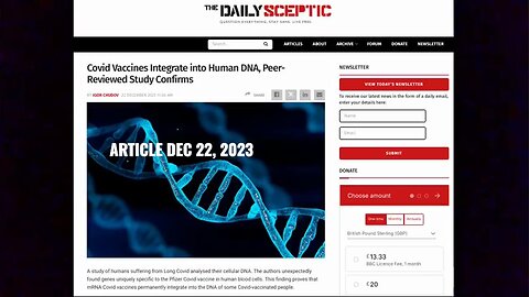 "Unveiling the Truth: Evidence of Poisonous Substances Integrating into Human DNA"