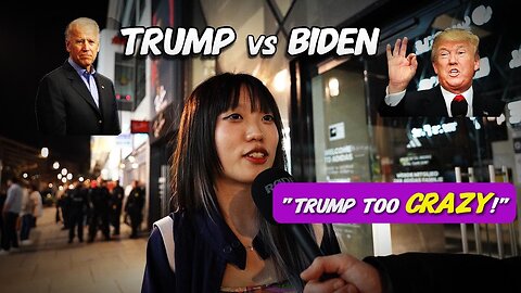 Trump is too crazy!" – Trump vs. Biden – Street Interviews | UZTV Politics #1