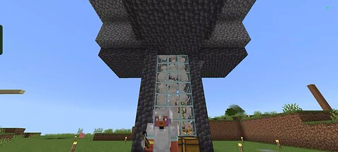Minecraft iron farm in servival