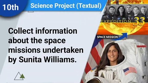Collect information about the space missions undertaken by Sunita Williams | Solution Buddy