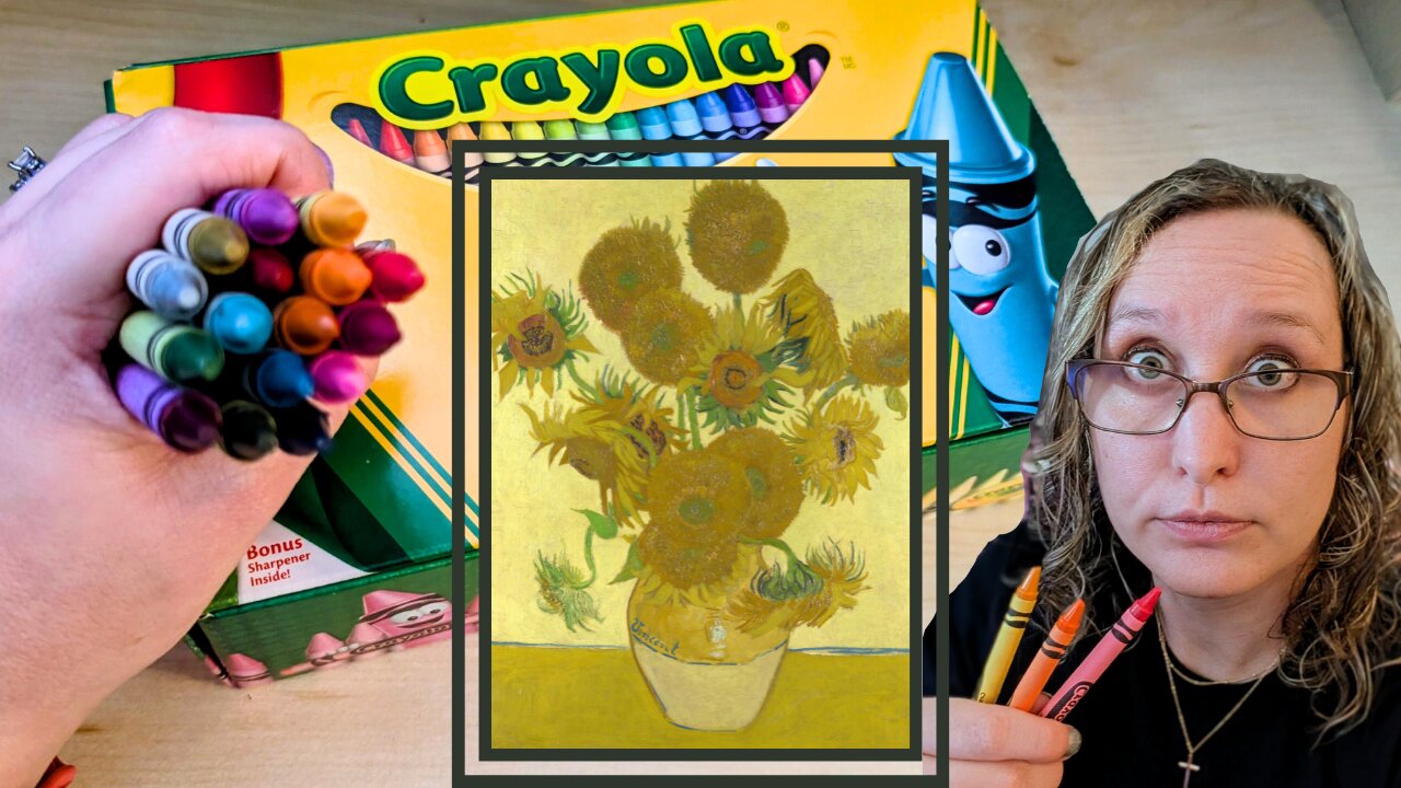 Art Challenge: Recreating a Masterpiece with Crayons
