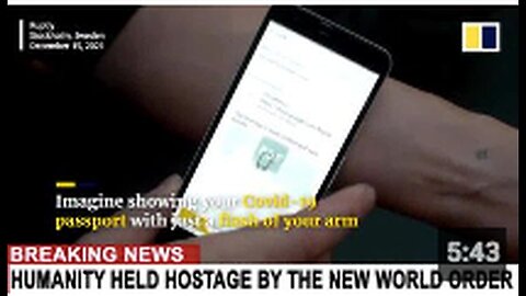 "Vaccine Passport System Confirmed as 'Mark of the Beast'"