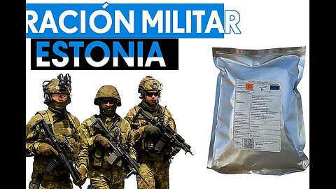 RACION DE COMBATE DE ESTONIA MENU 14 VARIANTE D