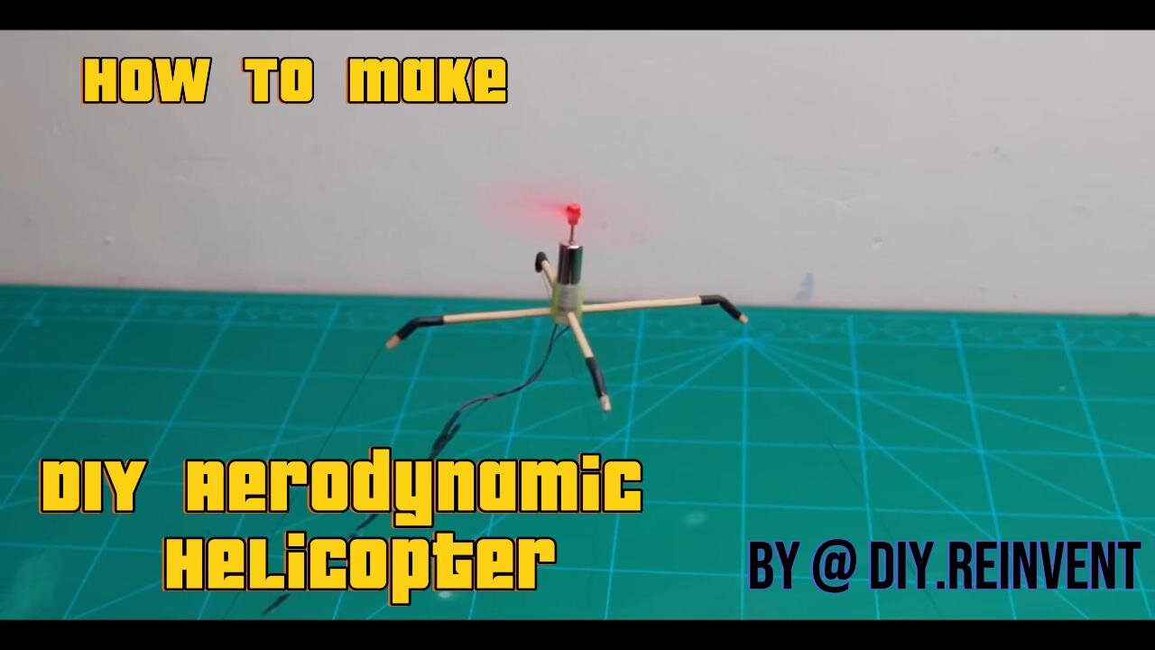 Building an Aerodynamic Helicopter at Home – Unbelievable DIY Project!