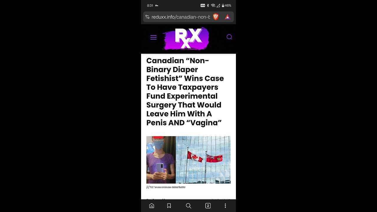 Canada is paying for my sex change