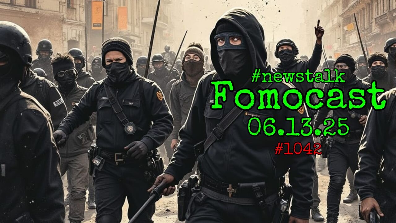 Israel Strikes Iran, War Looms? U.S. Protests Ignite | Antifa Mobilizes, Live Global Feeds – FomoCast 06.13.25