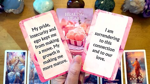 HERE'S WHY THEY'RE HOLDING BACK EVEN THOUGH THEY WANT YOU ♥️ (LOVE TAROT READING) 🔮