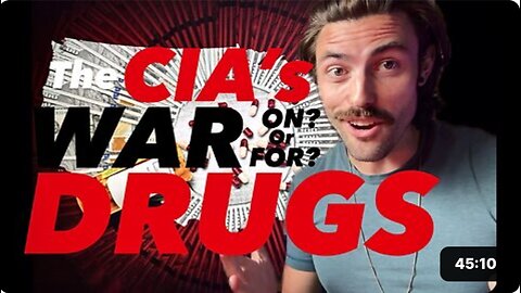 Ian Carroll ~ THE CIA'S REAL WAR ON DRUGS- The history of the countless allegations of government drug smuggling