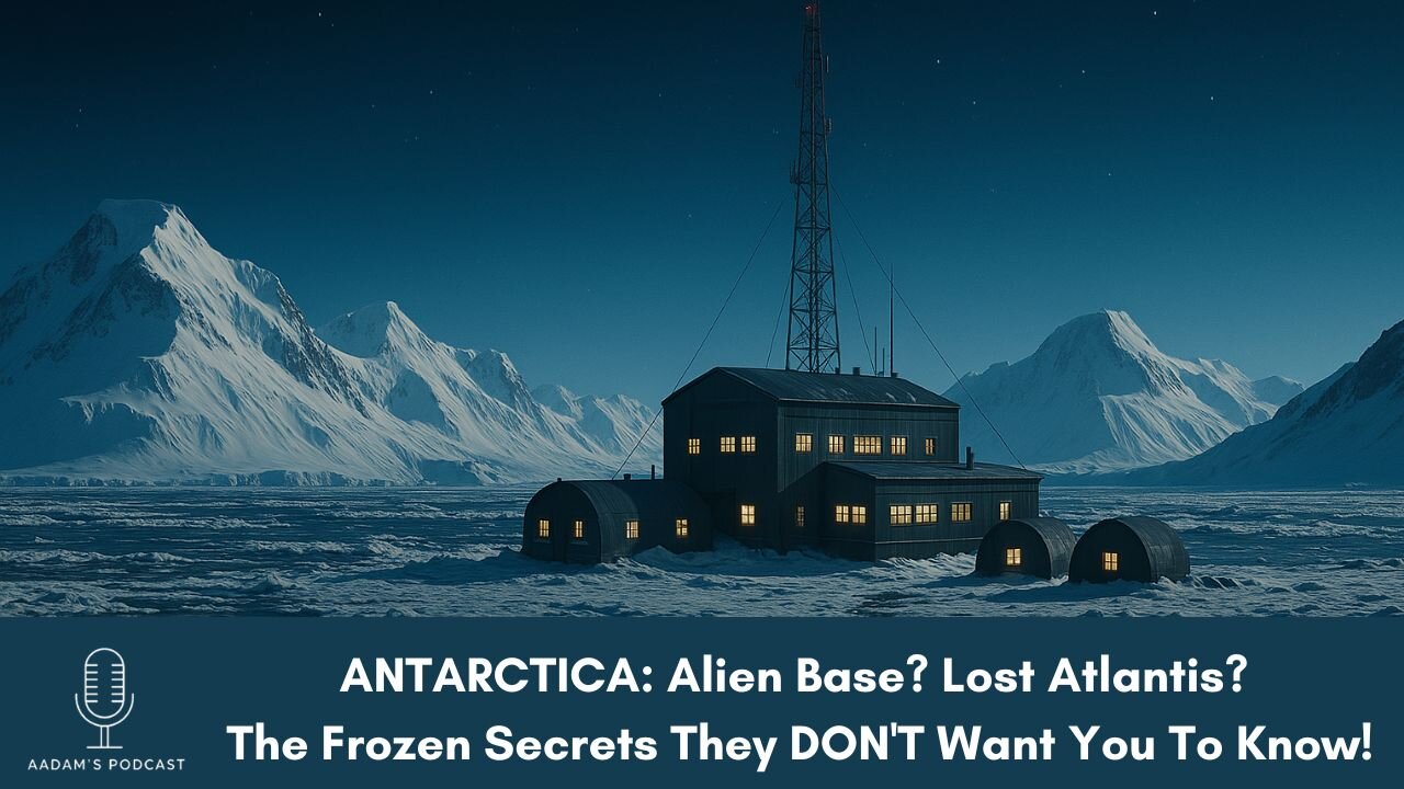 ANTARCTICA: Alien Base? Lost Atlantis? The Frozen Secrets They DON'T Want You To Know! | Podcast-108