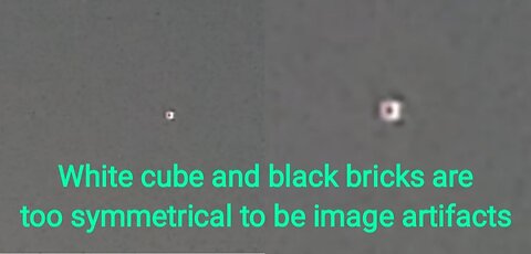 Masquerader of Light Manifests as White Cube/HexEye with Blackrock Satellites