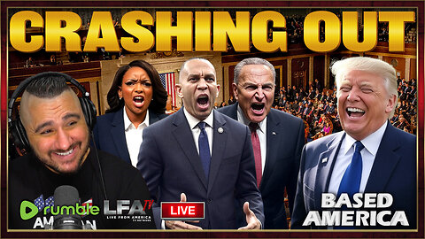 DEMOCRATS ARE CRASHING OUT | BASED AMERICA 7.3.25 4PM