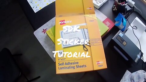 DIY: Creating Laminated Stickers