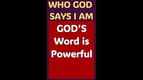 GOD'S WORD IS POWERFUL #wordofgod #Jesus #speak #God #strong #spirituality #power #creator #love