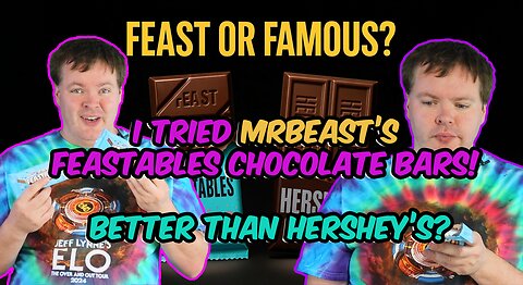 I Tried MrBeast’s Feastables Chocolate Bars! Better Than Hershey’s?