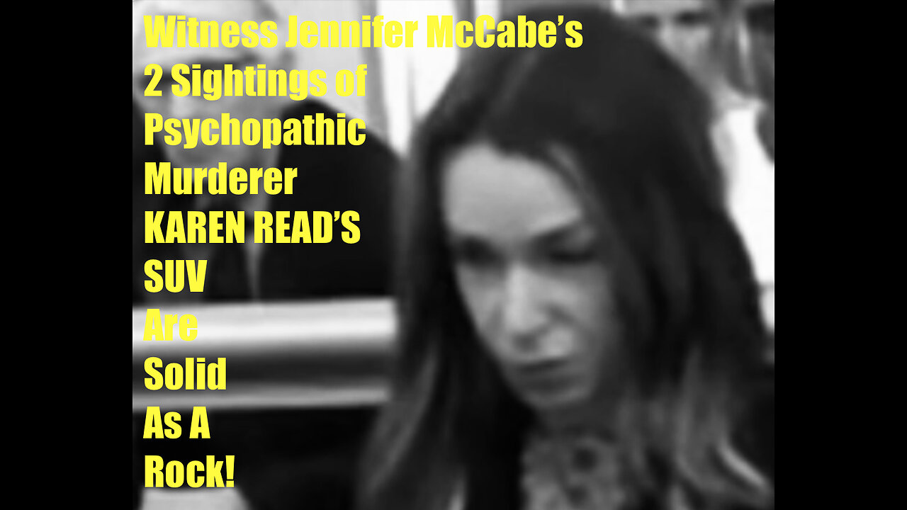 Psychopathic Murderer Karen Read KNOWS Things Are Not Going Well For Her Retrial!