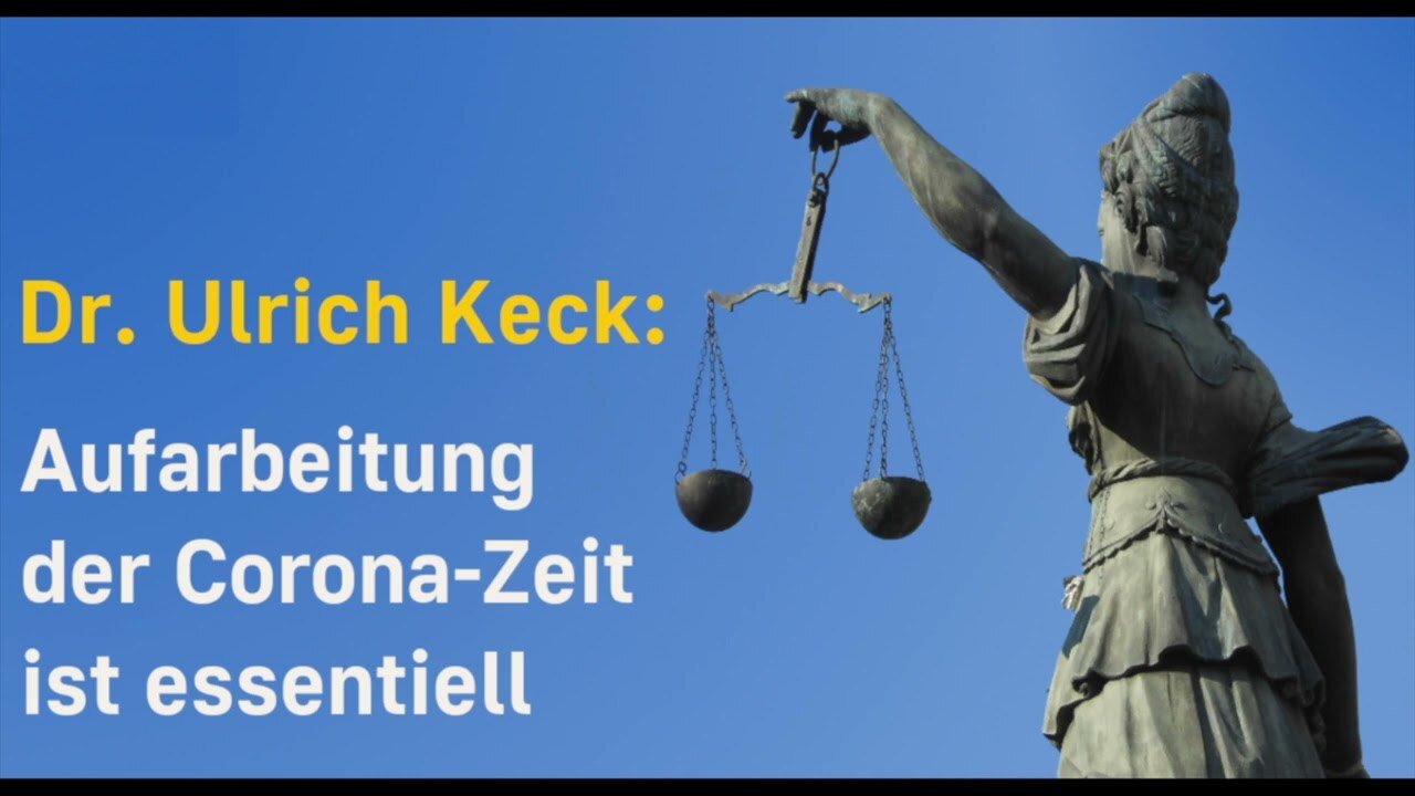 " RKI-FILES : DIE DOKUMENTATION EINES VERBRECHENS " - Dr. Ulrich Keck [Hör-Beitrag]