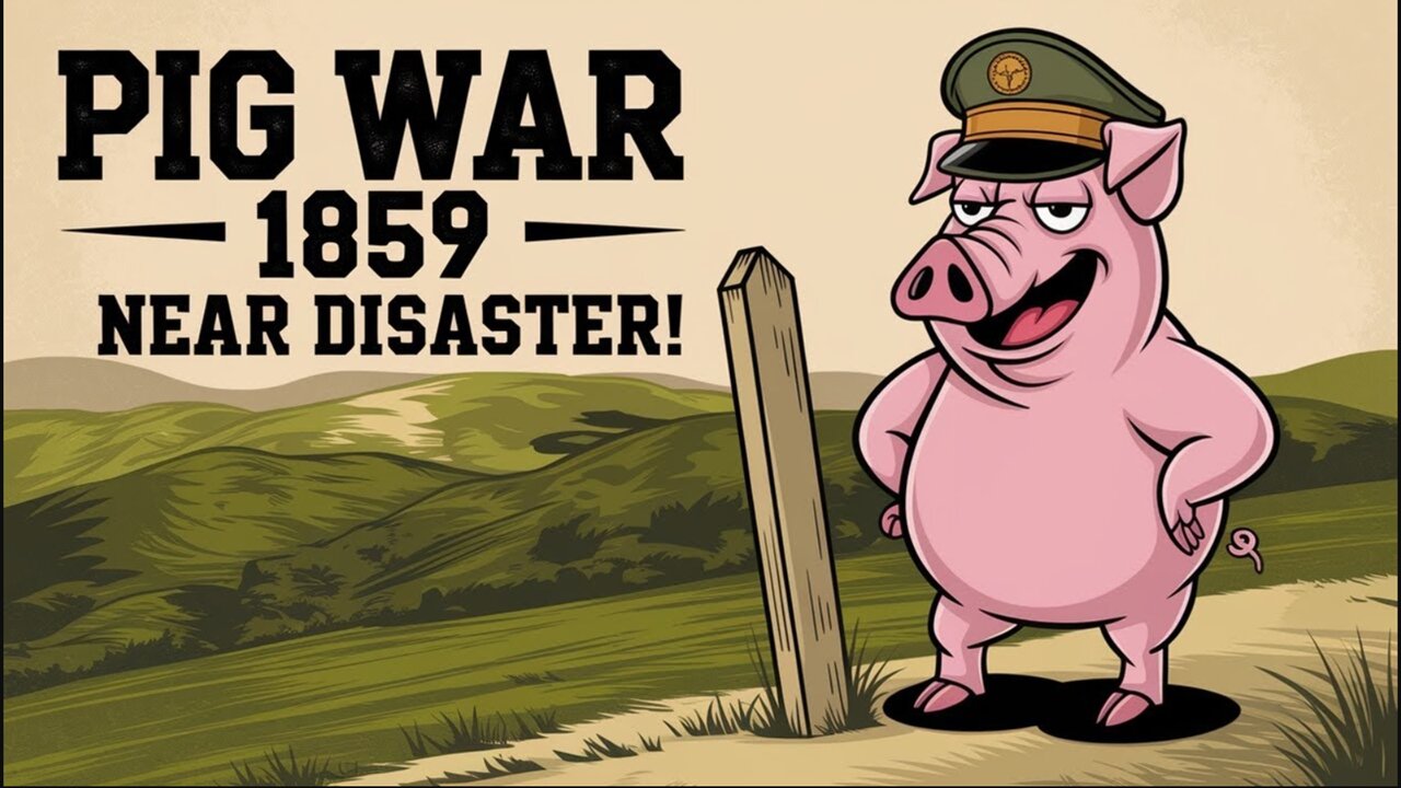 The Pig War of 1859: The Strangest Conflict You’ve Never Heard Of!