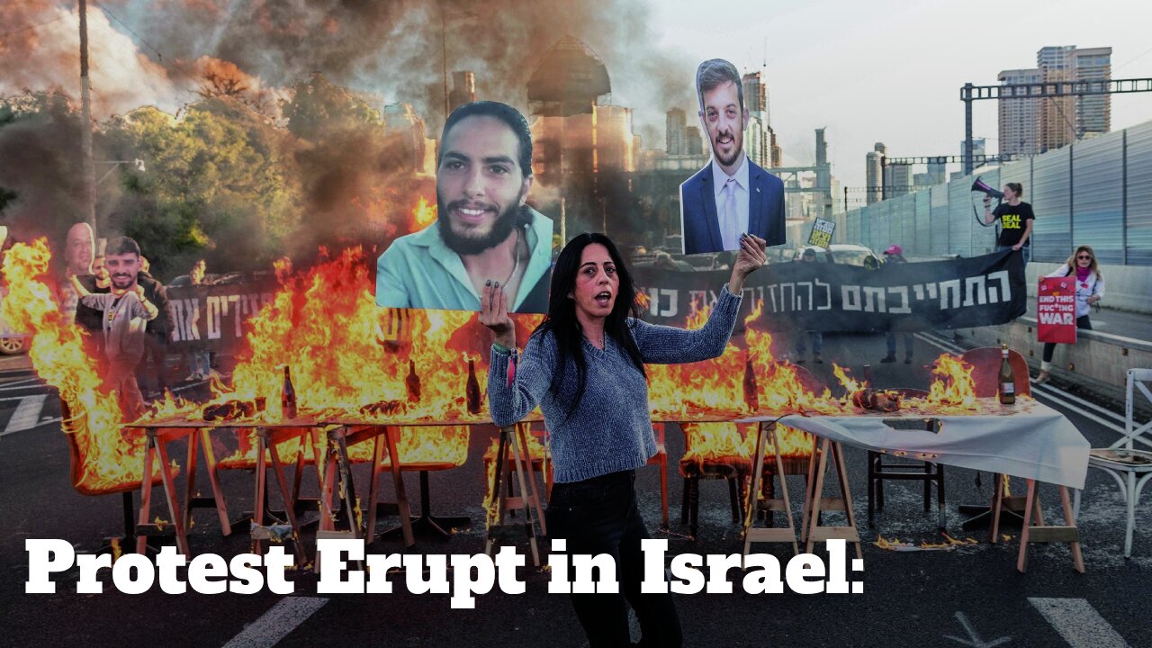 Highways Blocked with Burning Tires as Families Accuse Netanyahu of Sacrificing Hostages!