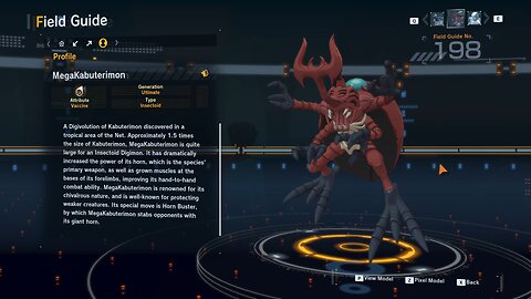 megakabuterimon all digivolution/de-digivolution/profile Digimon Story Time Stranger