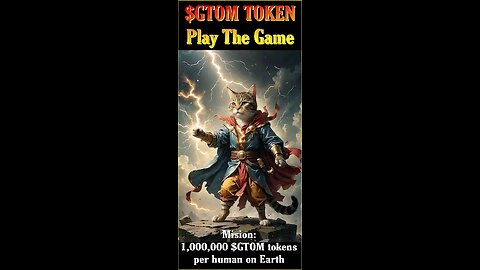 ⚡️ $GTOM: Lord of the Lightning Paw 🐱⚡️⚡️ Tap the storm. Earn TON. Unleash your inner cat god.