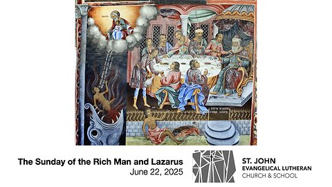 The Sunday of the Rich Man and Lazarus — June 22, 2025