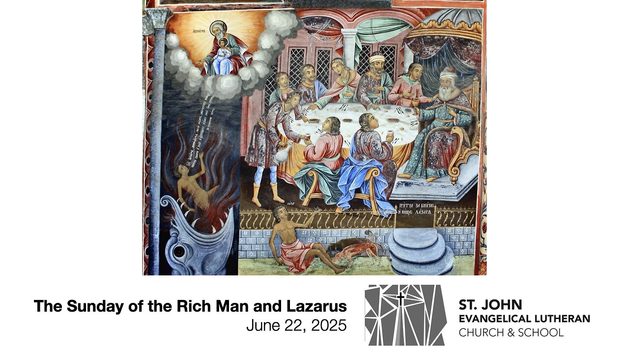 The Sunday of the Rich Man and Lazarus — June 22, 2025
