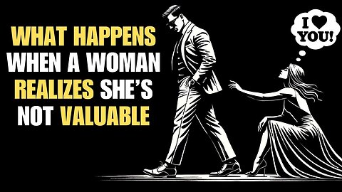 What Happens When A Woman Finally Realizes She’s Not Valuable | Stoicism