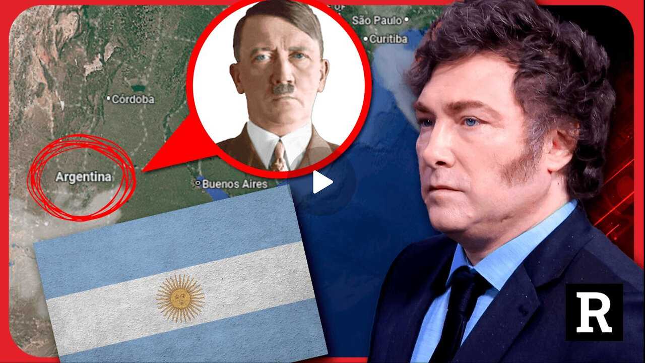 Javier Milei just SHOCKED the world releasing documents on Hitler's escape to Argentina in 1945