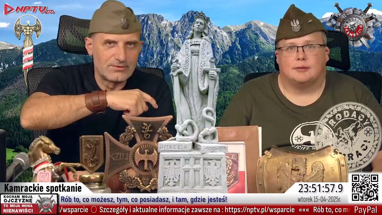 Kamrackie spotkanie - Olszański, Osadowski NPTV (15.04.2025)