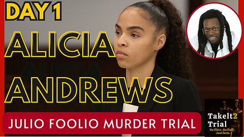 DAY 2: Alicia Andrews Faces Jury in Julio Foolio Murder Trial | TakeIt2Trial LIVE Coverage