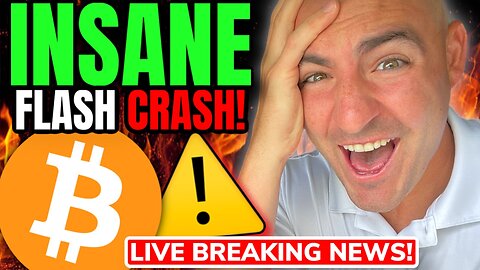 Bitcoin FLASH CRASH! (Ethereum & Altcoin Season NEWS!)