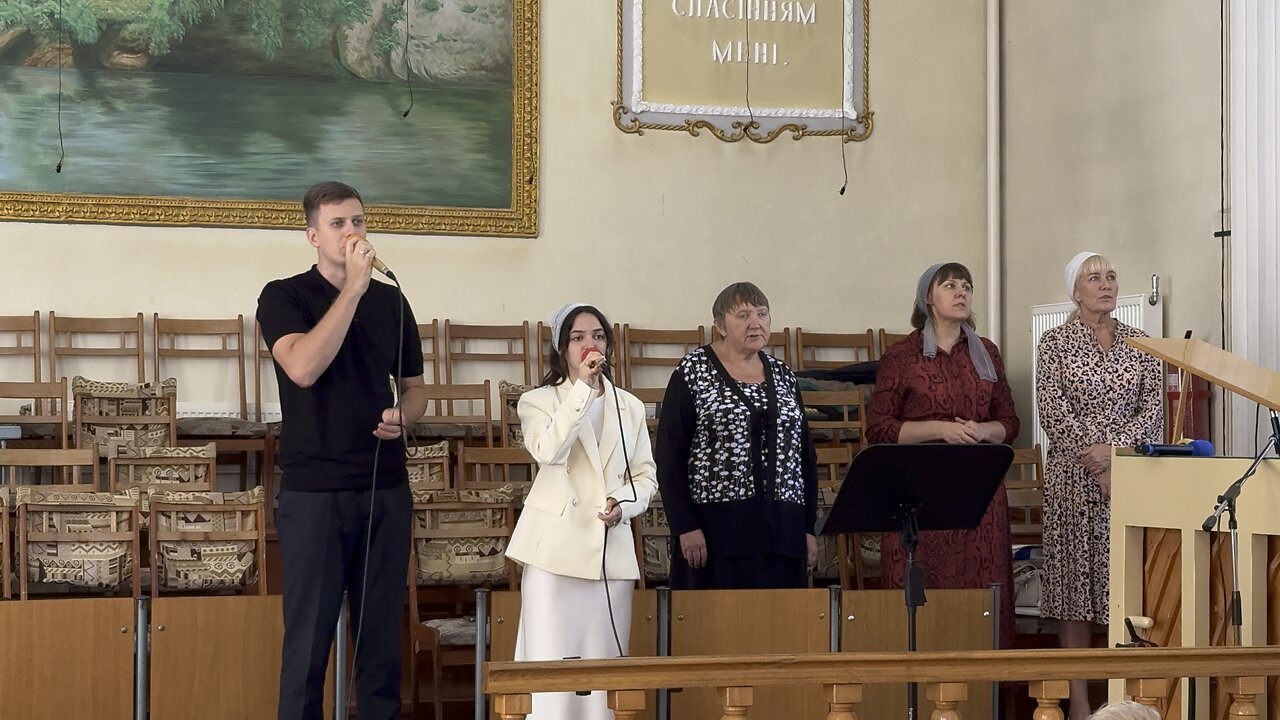 Ми прийшли сьогодні у святий Твій Дім… Загальний спів.