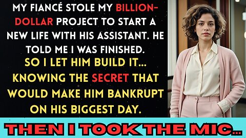My Cheating Fiancé Stole My Billion-Dollar Dream... He Didn't Know I Was Waiting For His Big Night..