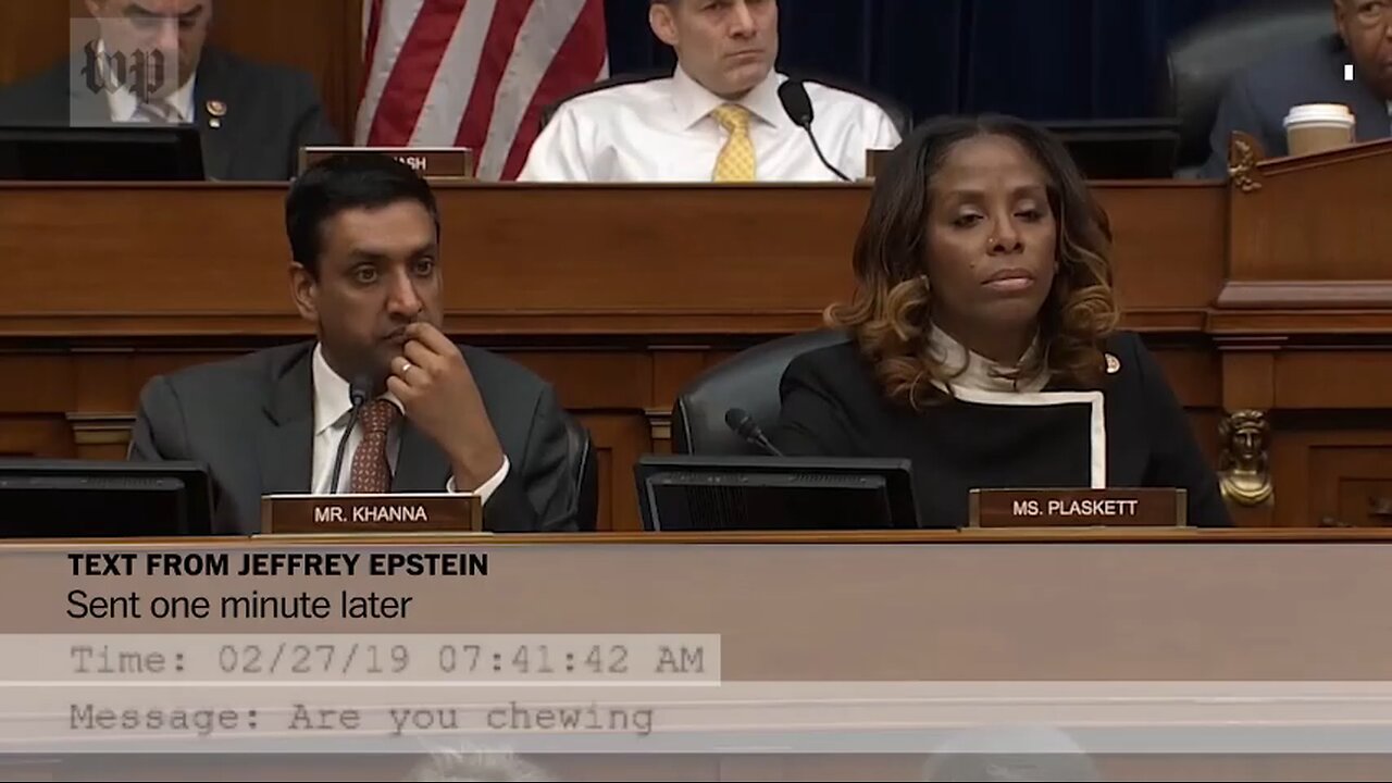 🚨 Jeffrey Epstein texted lawmaker during Cohen hearing