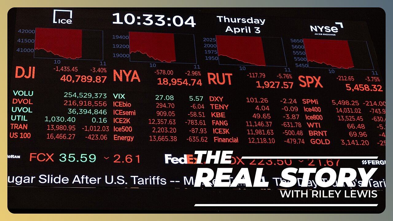 Shockwaves Ripple Through Wall Street | TODAY on THE REAL STORY 🇺🇸