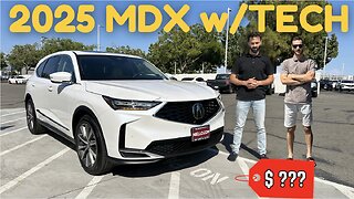 2025 Acura MDX with TECH. Few reason why to buy it!