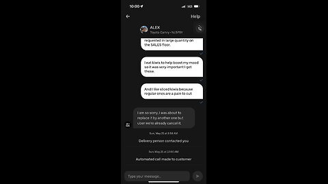 Bad customer service from Uber Eats
